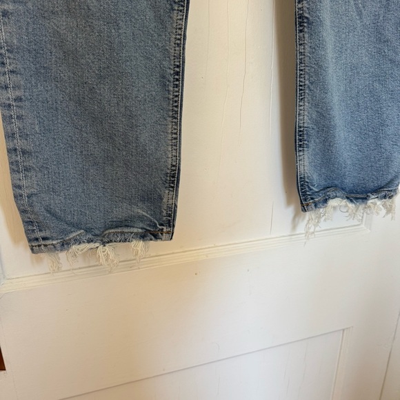 Agolde Kye Mid Rise Straight Crop Jeans - Picture 10 of 14